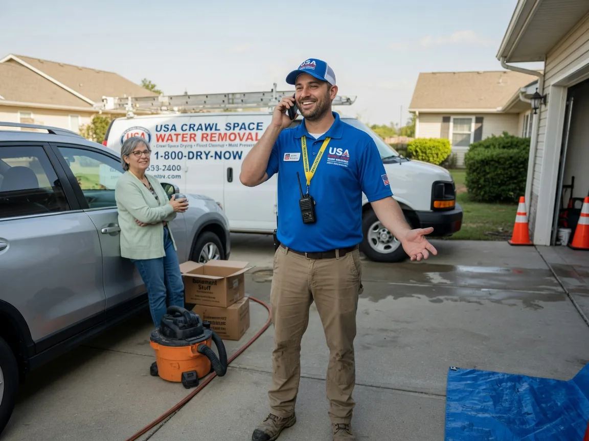 Crawl Space Water Removal Pinson, TN FAQs